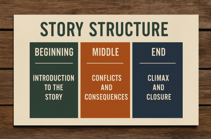 Writing structure of a short film