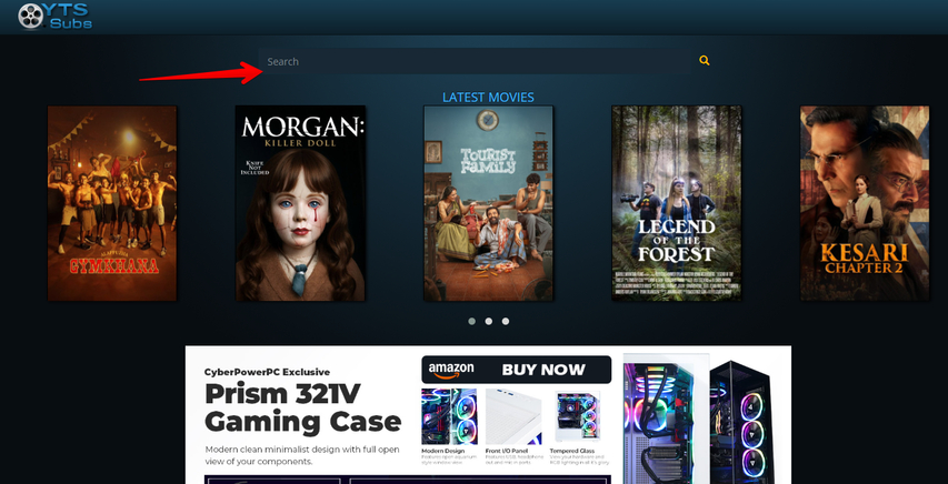 YIFY/YTS subtitles download search