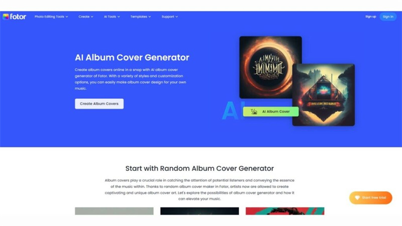 AI Album Cover Generator: Make Album Cover Art for Your Music