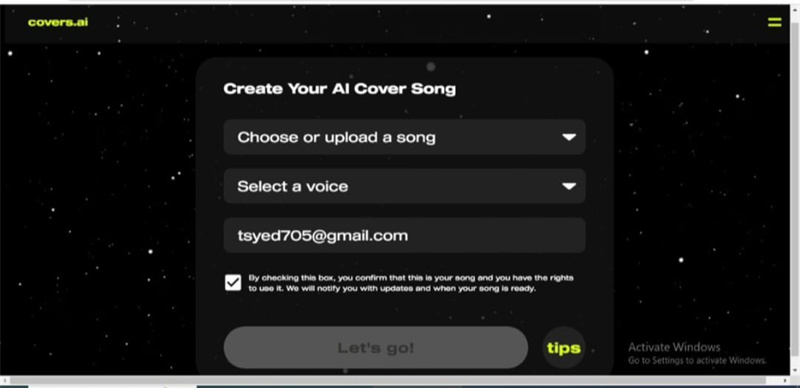 gerador de capa de música ai