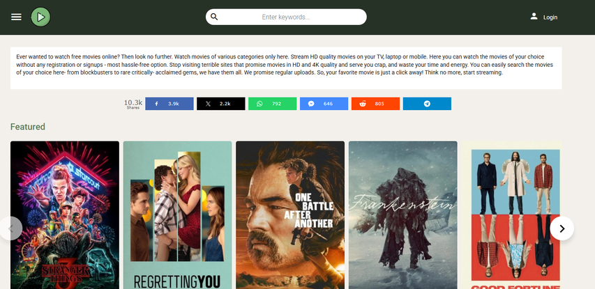 YesMovies alternative Cineb