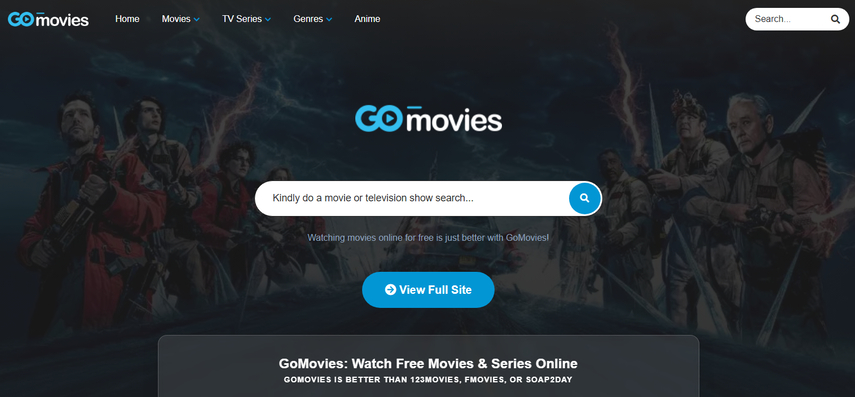 YesMovies alternative GoMovies