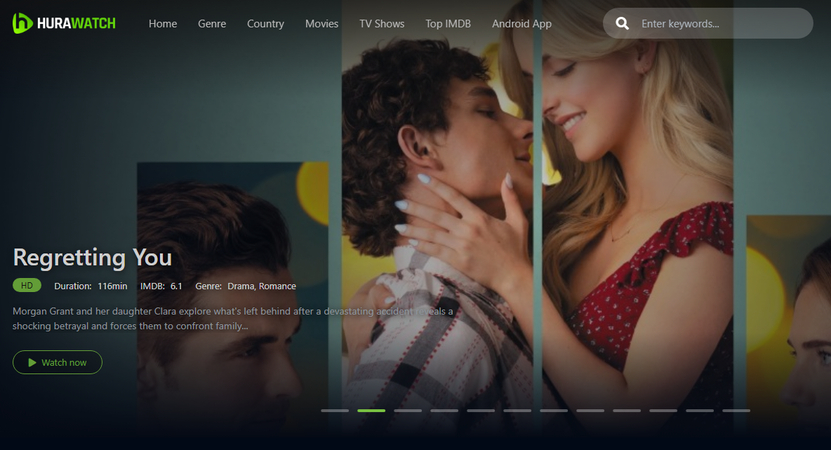 YesMovies alternative HuraWatch