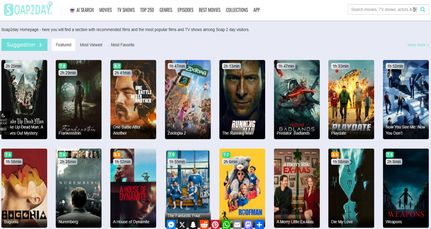 YesMovies alternative Soap2Day