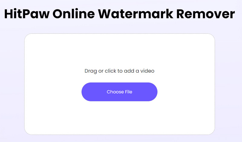 HitPawオンラインビデオ透かし除去