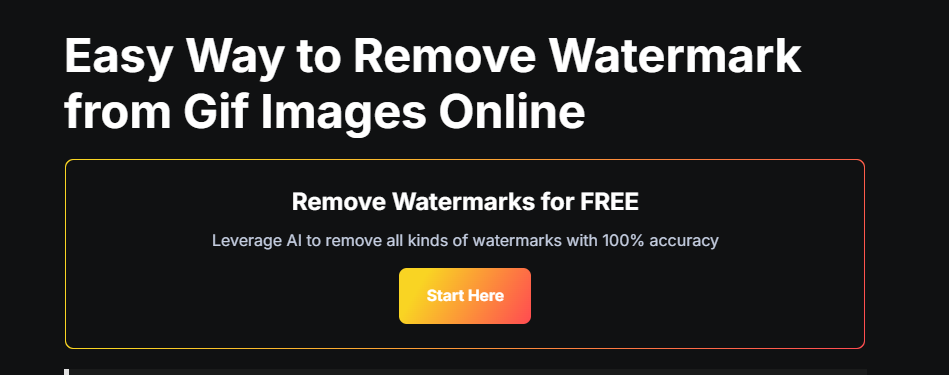 EZGif Remove Watermark from GIF Online Free