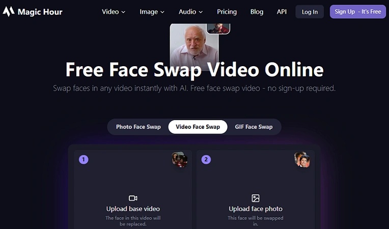what is magic hour ai video face swap
